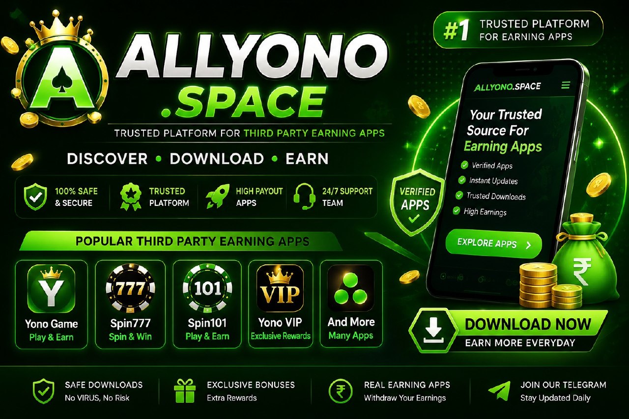 All Yono Space — trusted platform for earning apps